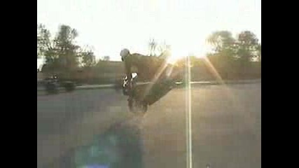 Motorcycle Stunts And Crash