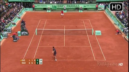 Nadal vs Djokovic - Roland Garros 2012 - Part 3