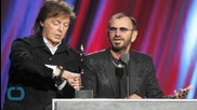 Ringo Starr Inducted Into Rock and Roll Hall of Fame by Fellow Beatle Paul McCartney