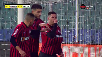 Локомотив София - Ботев Враца 1:0 /първо полувреме/