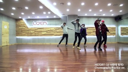 [behind] History(히스토리) What am I to you (난 너한테 뭐야) Choreography Practice(안무 연습) [eng Jpn Sub]