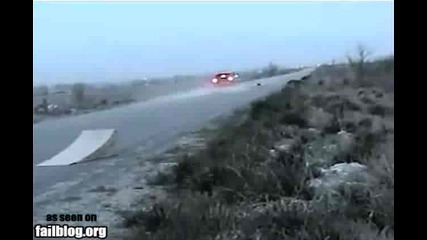 Car Bowling Fail