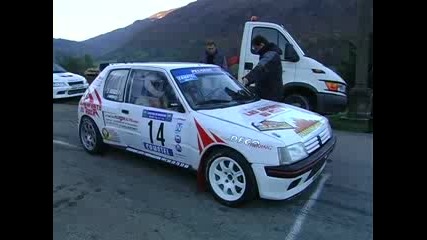 Peugeot 205 maxi rallye des bauges 2007 by rallyshot 