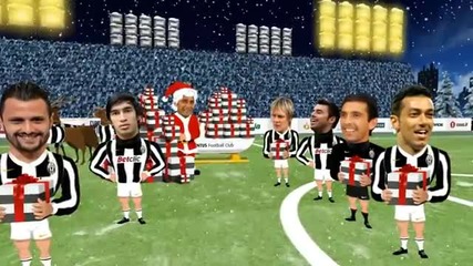 Футболистите на Ювентус в анимационна реклама