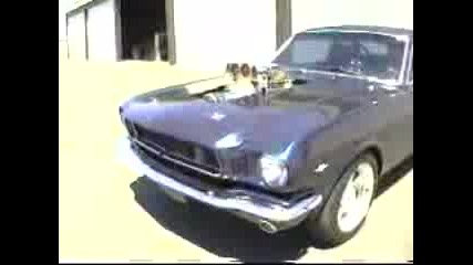 1965 Mustang Burnout