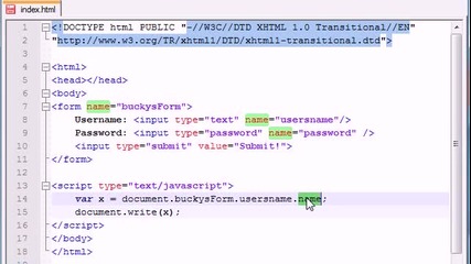 Beginner Javascript Tutorial - 39 - Accessing Form Elements
