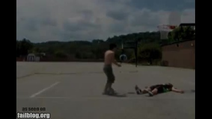 Basketball Dunk Fail 
