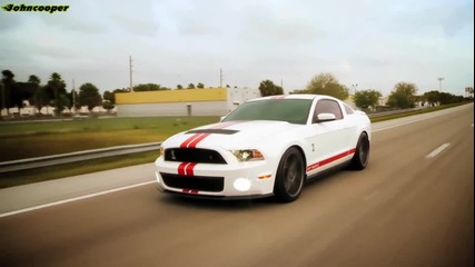Ford Mustang Shelby Gt500 с джанти Vossen