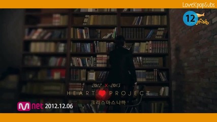 [mv Hd] Heart Project - Because it's Christmas [english subs, Romanization & Hangul]