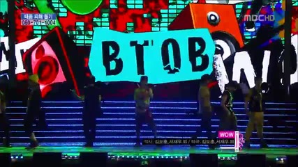 Btob - Wow @ Music Core (29.09.2012)