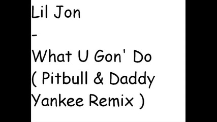 Lil Jon - What U Gonna do ft Daddy Yankee & Pitbull (remix) 