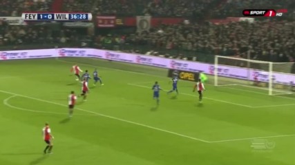 Фейенорд - Вилем II 1:0 /първо полувреме/