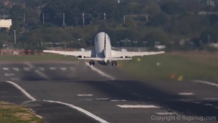 Самолет удря ято гълъби