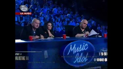 Music Idol 3 - Пламен - Обичам те до тук - Пламен Петков се показва в ролята на вокала на Фсб - Руме