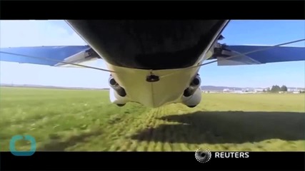 Flying Car Falls From the Sky, Parachutes to Safety