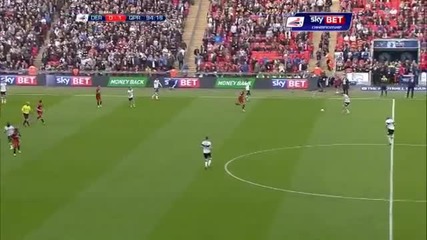 Дарби Каунти 0:1 Куинс Парк Рейнджърс - Финал в Чемпиъншип