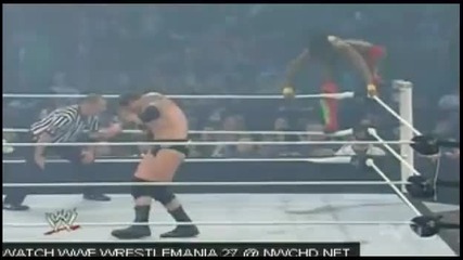Кофи Кингстън с - у Уейд Барет - мач за интерконтиненталната титла