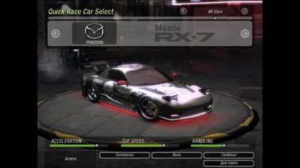 Моите коли в играта Need For Speed Underground 2