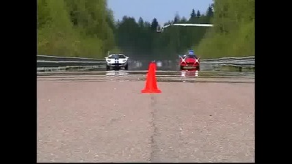 Ford Gt1000 vs Corvette Lpe Z06 