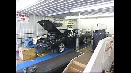 '68 Charger on dyno