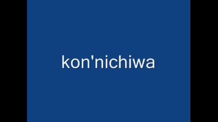konnichiwa :d 