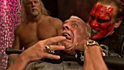 Sting and Kevin Nash attack Ric Flair