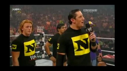 Wwe raw 25.10.2010 Nexus 