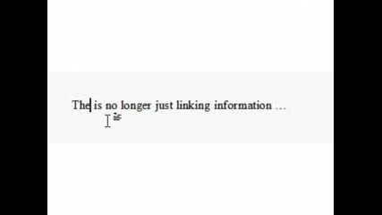 Web 2.0 - The Machine Is Us(ing Us)