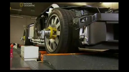 National Geographic - Мегазаводи- Супер колата на Бугати Bugatti Veyron ( Бг аудио)
