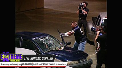John Cena vs. Eddie Guerrero - Parking Lot Brawl: SmackDown, Sept. 11, 2003 (Full Match)