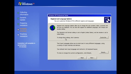 Windows Xp setup simulator 