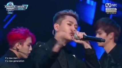 341.1110-14 Btob - New Men, [mnet] M Countdown E500 (101116)