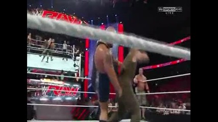 Wwe Пьрвична Сила - 25/8/14 - Джон Сина срещу Брей Уаят / Семейство Уаят с-у Хенри, Сина и Грамадата