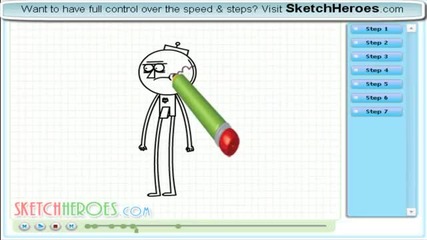 How to draw -benson- (regular Show) -- drawing tutorial video