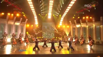 Mblaq - This is War @ Music Core (21.01.2012)