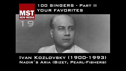 Ivan Kozlovsky - Je crois entendre encore 