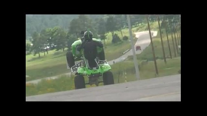 fko kawasaki kfx700 stunt