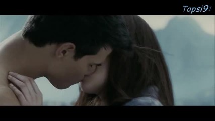 Кристално качество | Kiss me - Bella, Edward & Jake | Twilight saga: Eclipse 