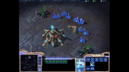 Bg: Starcraft 2 Skirmish Protos