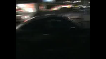 Matte black Nissan Gtr with open exhaust system Very loud