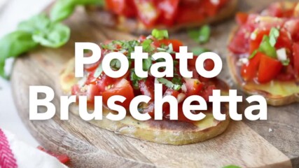 Potato Bruschetta- Liver Rescue Recipe
