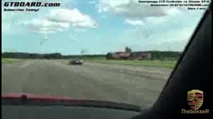 Няколко леки дръпки между приятели - Nissan Gtr vs Koenigsegg Ccr 