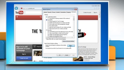 No sound in Internet Explorer®