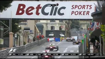 Formula 1 Monaco Grand Prix 2012 Part 1/2