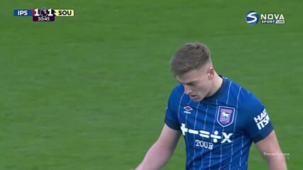 Ипсуич - Саутхемптън 1:1 /първо полувреме/