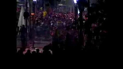 Насилие помрачи победата на Барселона във финала на Шампионската лига
