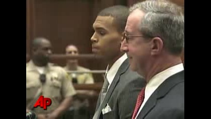 Chris Brown Appears In Court On Felony Charges