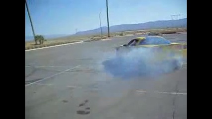 Chevrolet Corvette Zhz Burnout 