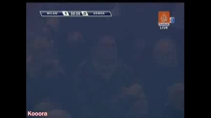 David Beckham Second Goal In Ac Milan