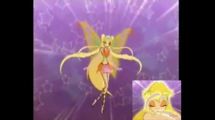 Winx Club - Enchantix and Believix Transformations (forward and Backward)